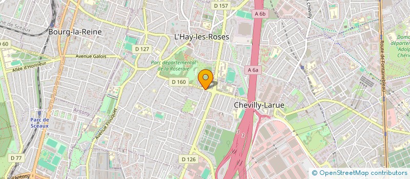 localisation de l'entreprise ARMAT FRANCE à CHEVILLY-LARUE