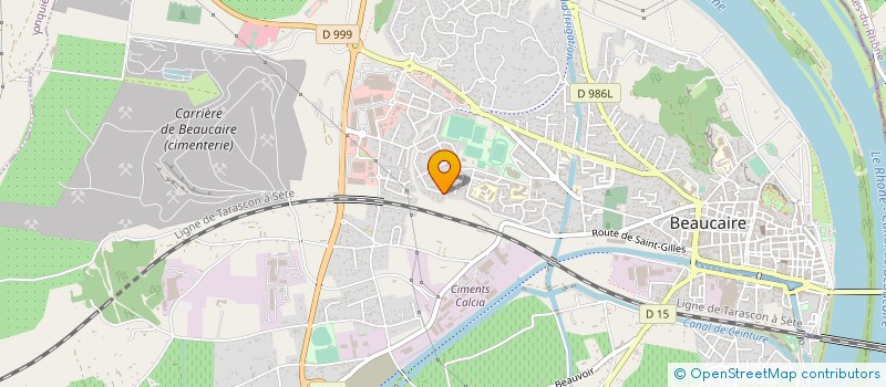 localisation de l'entreprise ARMATEC à BEAUCAIRE