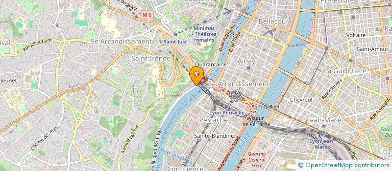 localisation de l'entreprise ARMATER  LYON