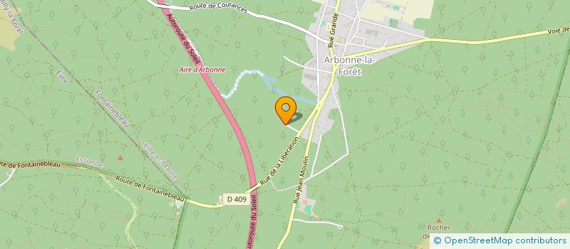 localisation de l'entreprise ARMATURE  ARBONNE-LA-FORET