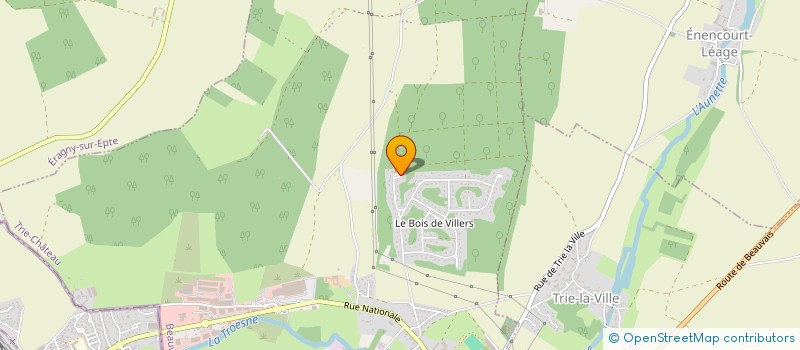 localisation de l'entreprise ARMATURE SOLLAMI BATIMENT ET TRAVAUX PUBLICS à TRIE-CHATEAU