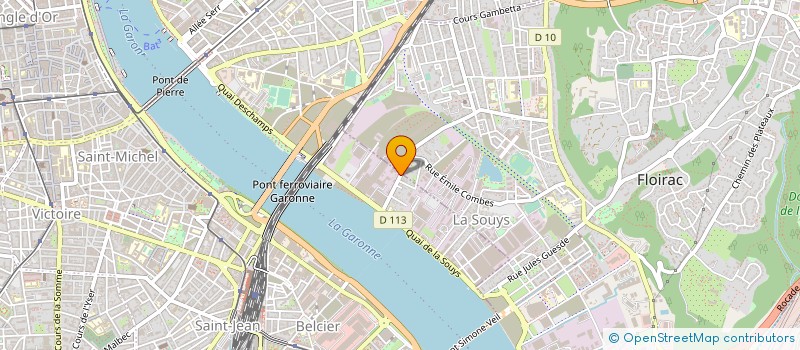 localisation de l'entreprise ARMATURES POSES SERVICES D AQUITAINE à BORDEAUX