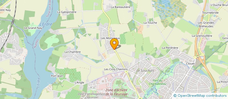 localisation de l'entreprise ARMATYS  CARQUEFOU