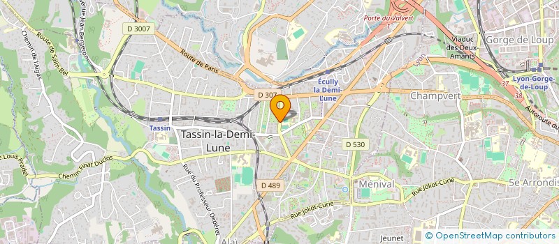 localisation de l'entreprise ARMATYS CAPITAL  TASSIN-LA-DEMI-LUNE