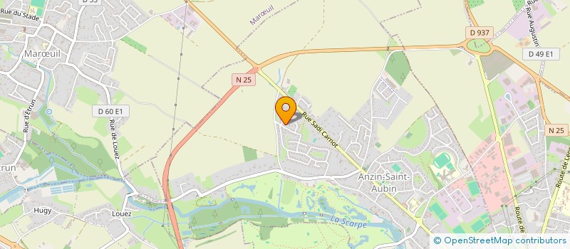 localisation de l'entreprise ARMAU  ANZIN-SAINT-AUBIN