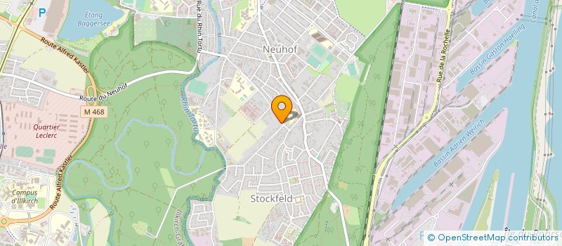 localisation de l'entreprise ARMAVENI à STRASBOURG