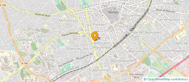 localisation de l'entreprise ARMAVIR  NIMES