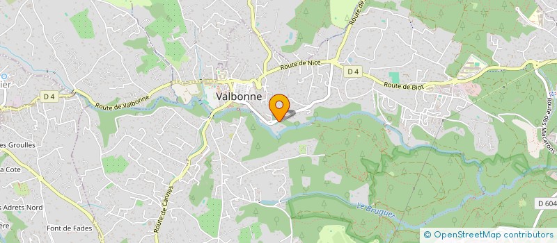 localisation de l'entreprise ARMAXAL  VALBONNE