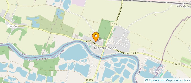 localisation de l'entreprise ARMAZO AND CO  MISY-SUR-YONNE