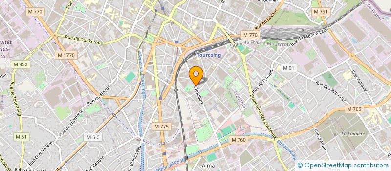 localisation de l'entreprise ARMBRUST CONSEIL  TOURCOING