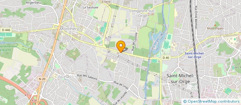 localisation de l'entreprise ARMC à LONGPONT-SUR-ORGE