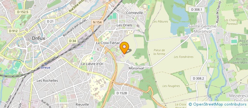 localisation de l'entreprise ARMEA à SAINTE-GEMME-MORONVAL
