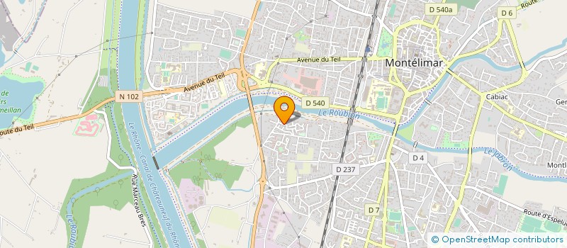 localisation de l'entreprise ARMED à MONTELIMAR