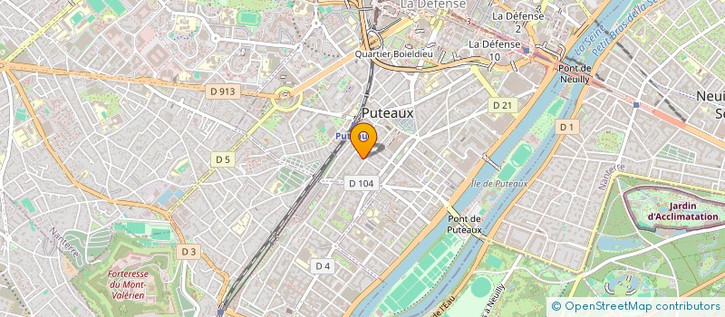 localisation de l'entreprise ARMEIL  PUTEAUX