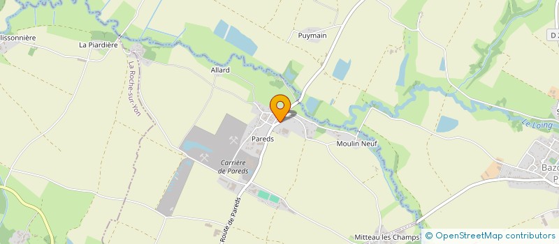 localisation de l'entreprise ARMEL  LA JAUDONNIERE