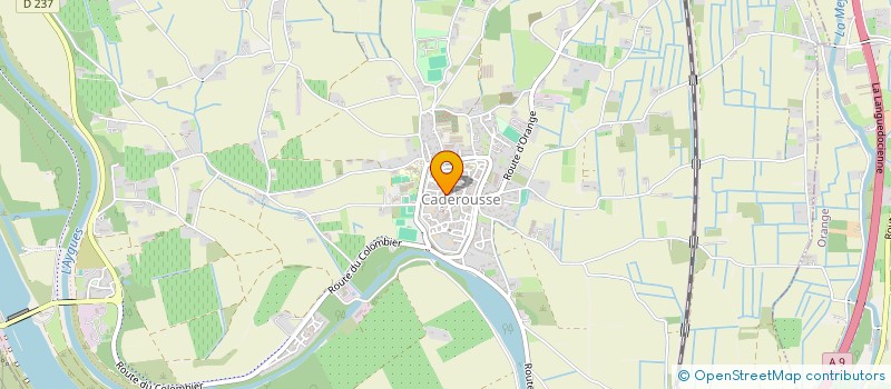 localisation de l'entreprise ARMEL BLANC AGENCEMENT  CADEROUSSE