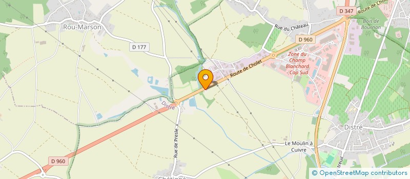 localisation de l'entreprise ARMEL SALES  DISTRE