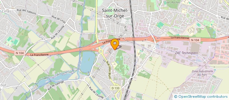 localisation de l'entreprise ARMELIS SERVICES à BRETIGNY-SUR-ORGE