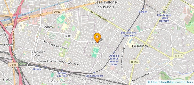localisation de l'entreprise ARMELLE à LES PAVILLONS-SOUS-BOIS