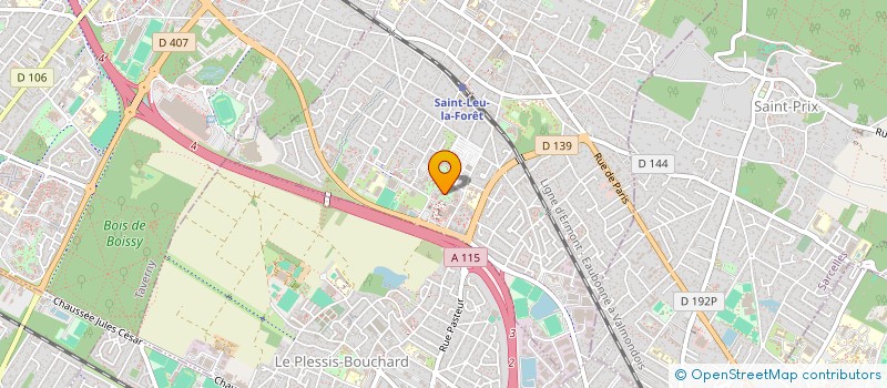 localisation de l'entreprise ARMELLE KAMAL  SAINT-LEU-LA-FORET