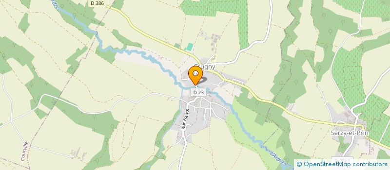 localisation de l'entreprise ARMELLE MASSON  CRUGNY