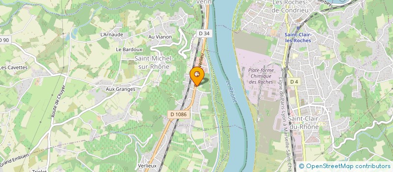 localisation de l'entreprise ARMELLIE  CHAVANAY