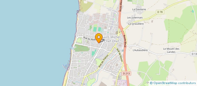 localisation de l'entreprise ARMEMENT CARAIBES à SAINT-MICHEL-CHEF-CHEF