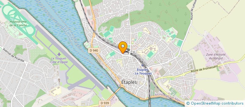 localisation de l'entreprise ARMEMENT CHARLES DE FOUCAULD à ETAPLES