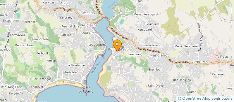 localisation de l'entreprise ARMEMENT DU NAVIRE STENTOR à PLOUHINEC