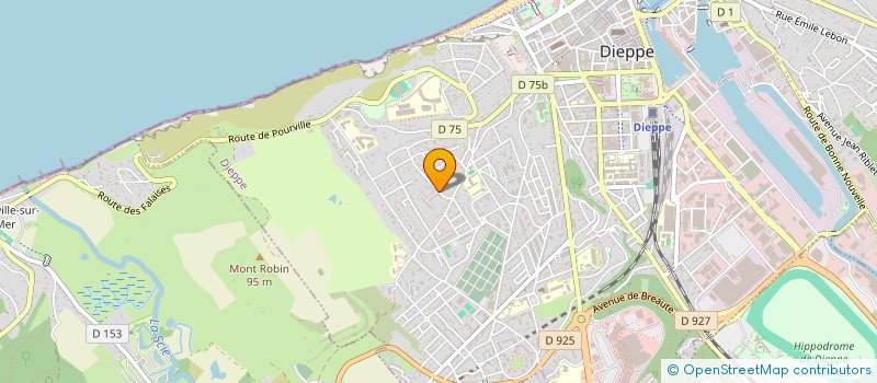 localisation de l'entreprise ARMEMENT FREULLET à DIEPPE