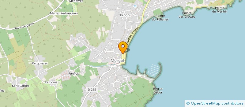 localisation de l'entreprise ARMEMENT GISELE ROGER  CROZON
