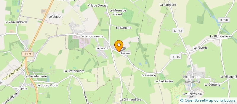 localisation de l'entreprise ARMEMENT GUENON  COUDEVILLE-SUR-MER