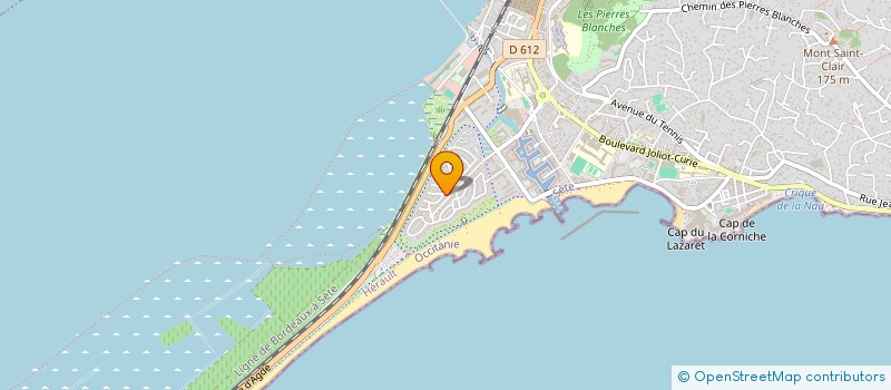 localisation de l'entreprise ARMEMENT ROGER CHRISTIAN III  SETE