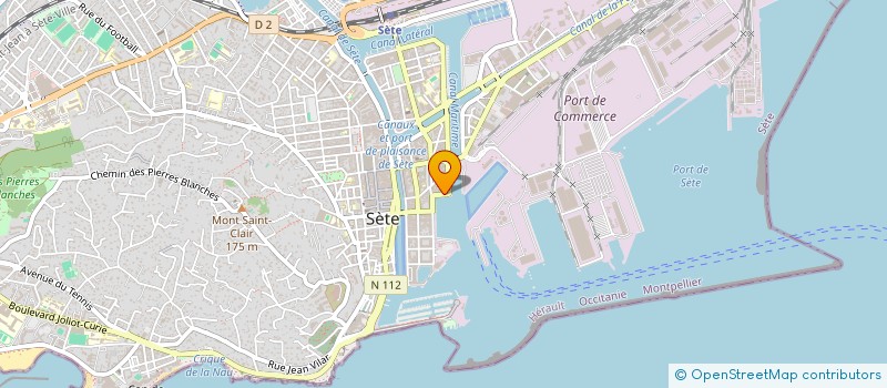 localisation de l'entreprise ARMEMENT SCANNAPIECO à SETE