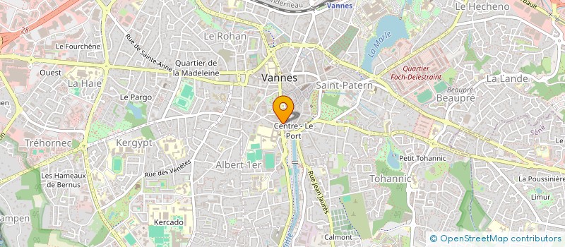 localisation de l'entreprise ARMEN à VANNES