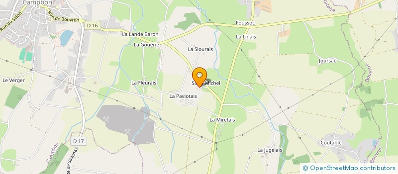 localisation de l'entreprise ARMEN  CAMPBON