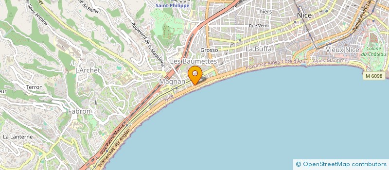 localisation de l'entreprise ARMEN à NICE