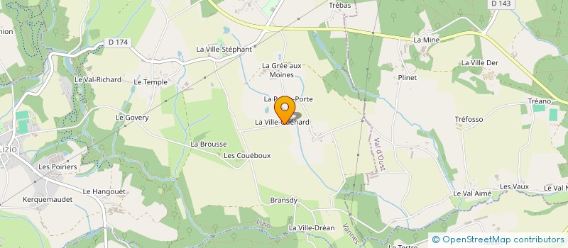 localisation de l'entreprise ARMEN  LIZIO