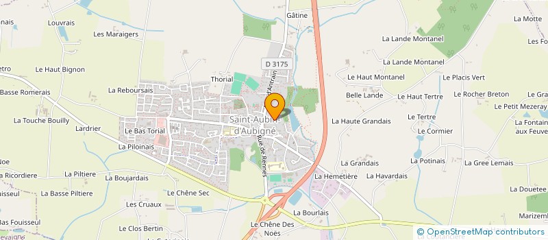 localisation de l'entreprise ARMEN CONSEIL à SAINT-AUBIN-D'AUBIGNE