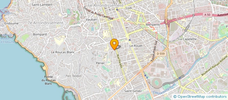 localisation de l'entreprise ARMENAK CHAUSSEUR à MARSEILLE