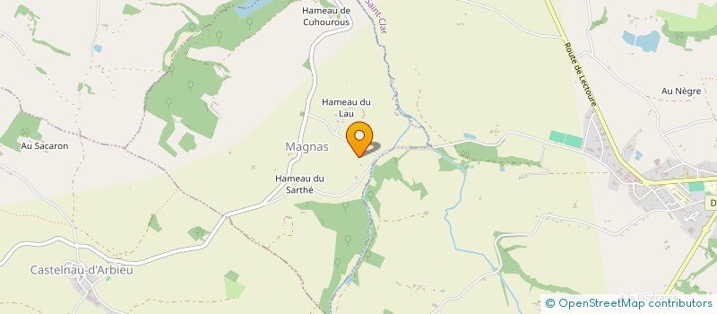 localisation de l'entreprise ARMENGOL BENOIT  BIVES