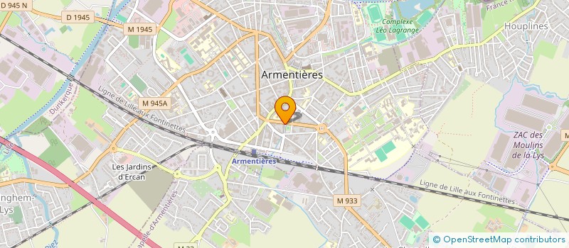localisation de l'entreprise ARMENTIERES EN TETE ! LE COLLECTIF CITOYEN (AET)  ARMENTIERES