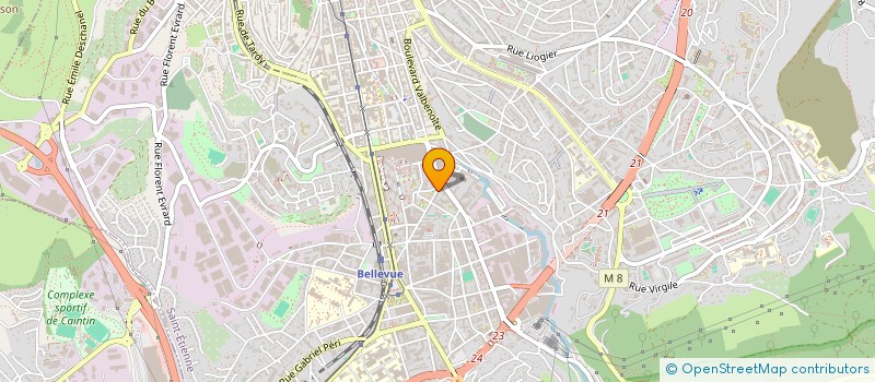 localisation de l'entreprise ARMES RIPAMONTI FRANCE à SAINT-ETIENNE