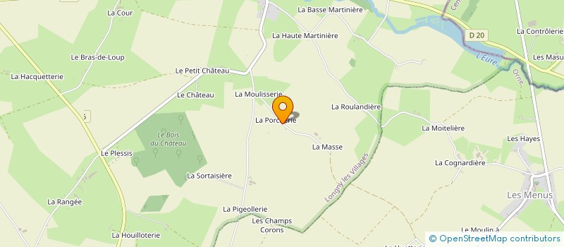 localisation de l'entreprise ARMES VELOCE SARL à LONGNY LES VILLAGES