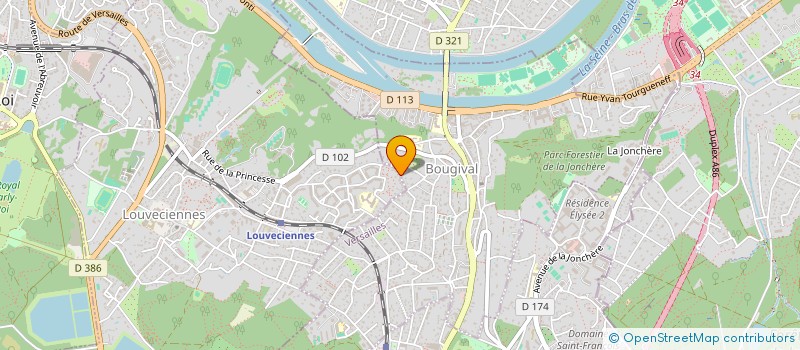 localisation de l'entreprise ARMICRO à LOUVECIENNES