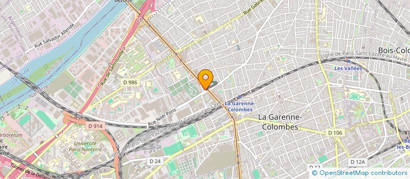 localisation de l'entreprise ARMILENE à COLOMBES