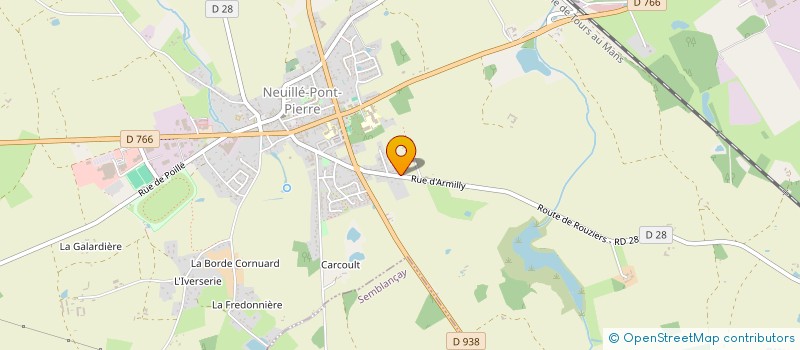 localisation de l'entreprise ARMILLY  NEUILLE-PONT-PIERRE