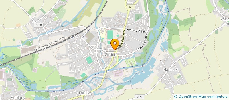 localisation de l'entreprise ARMINE à CORBIE