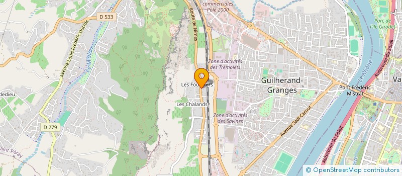 localisation de l'entreprise ARMININA à GUILHERAND-GRANGES
