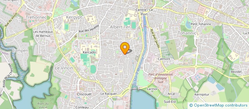 localisation de l'entreprise ARMINVEST à VANNES